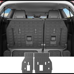 For 2021-2025 Toyota Sienna TPE 3rd Row Seat Backrest Mats & Trunk Cargo Liners