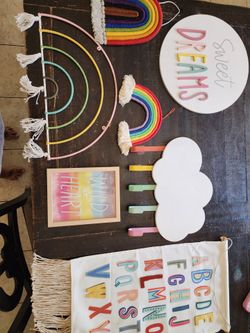 Rainbow room decor