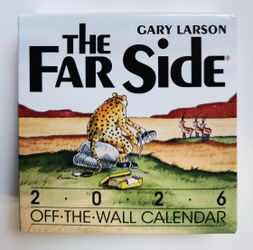 The Far Side 2026 Calendar - Off-The-Wall Day-to-Day desk NEW