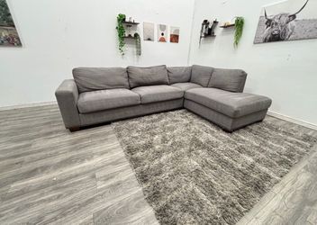 Gray Sectional Couch - Free Delivery