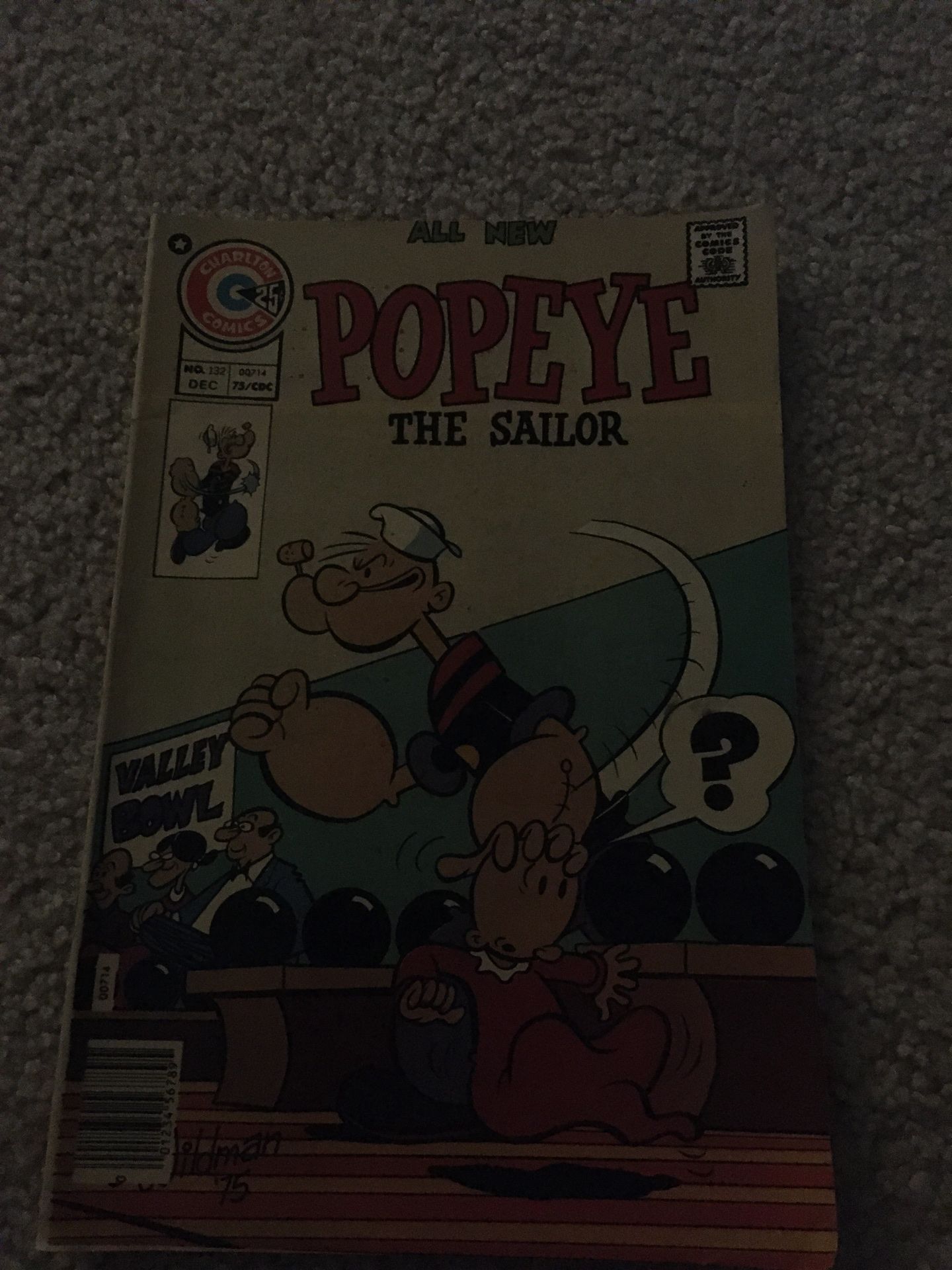 Popeye comic