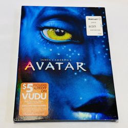 Avatar DVD 2009 Case Insert & Slip Cover Included