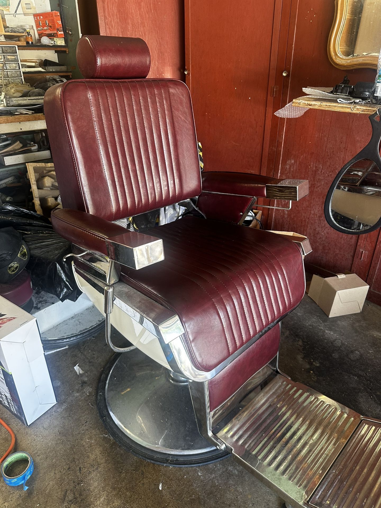 Old School Barber Chair