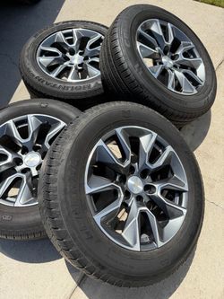 Chevy wheels 20” RST OEM wheels 6Lug