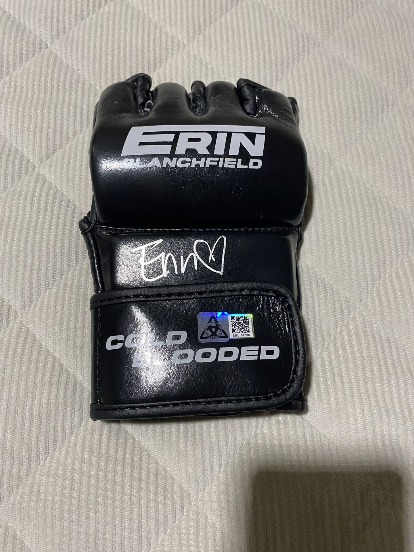 MMA Erin Blanchfield Autographed Glove