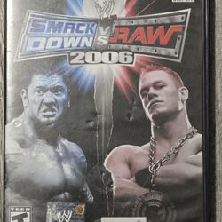 SMACK DOWN VS RAW 2006 FOR PS2