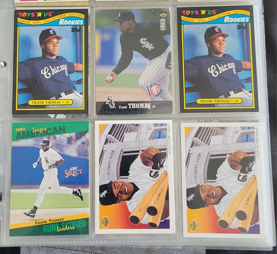 Frank Thomas Baseball Card Lot (#27s Sold)