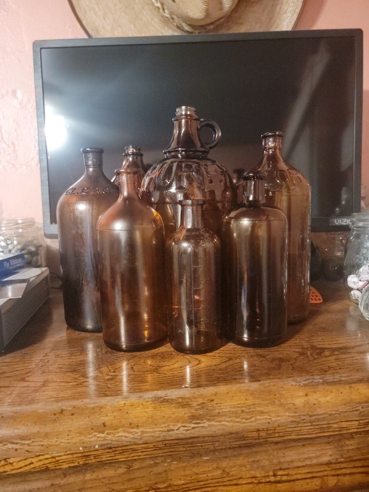 Old  Antique Clorox Bottles