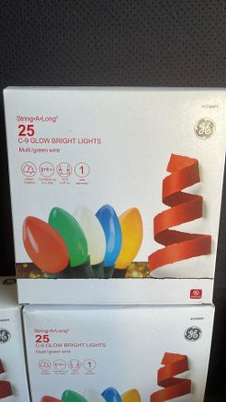 GE GLOW BRIGHT LIGHTS