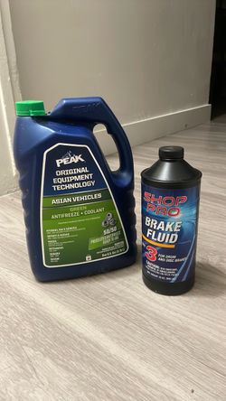 Coolant & Brake fluid for Asian Cars