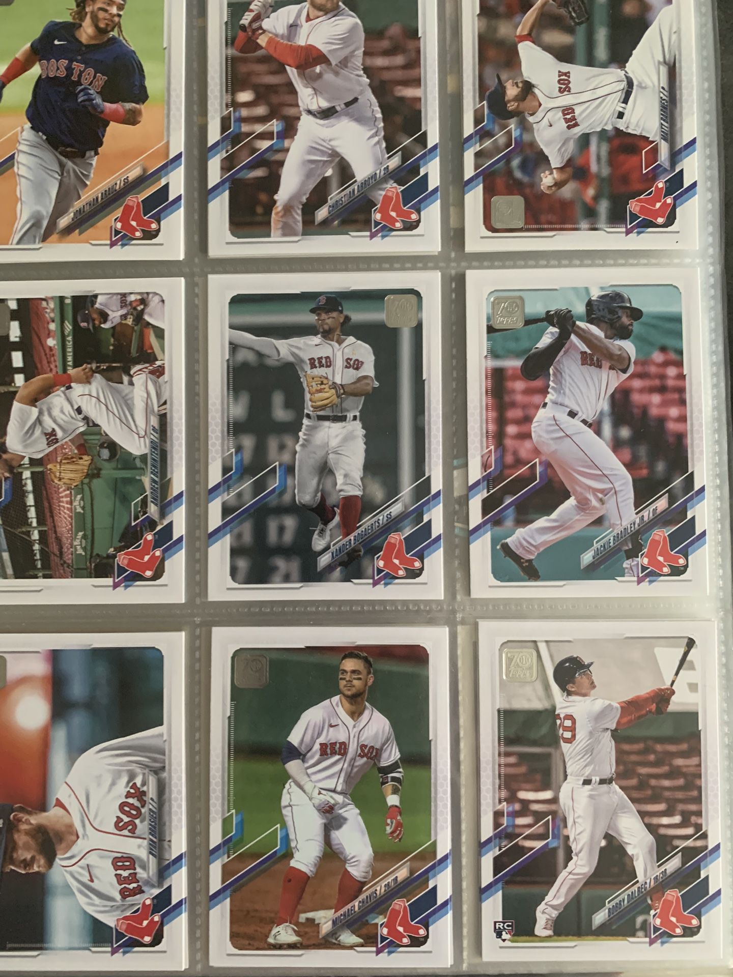 Red Sox Baseball Cards