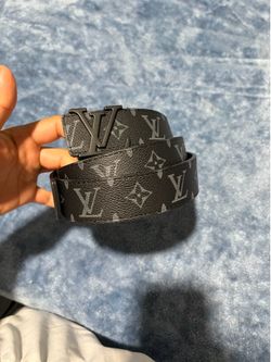 RARE SIZE 50 Louis Vuitton Eclipse Monogram Belt M9213 125cm Includes Box/Bag