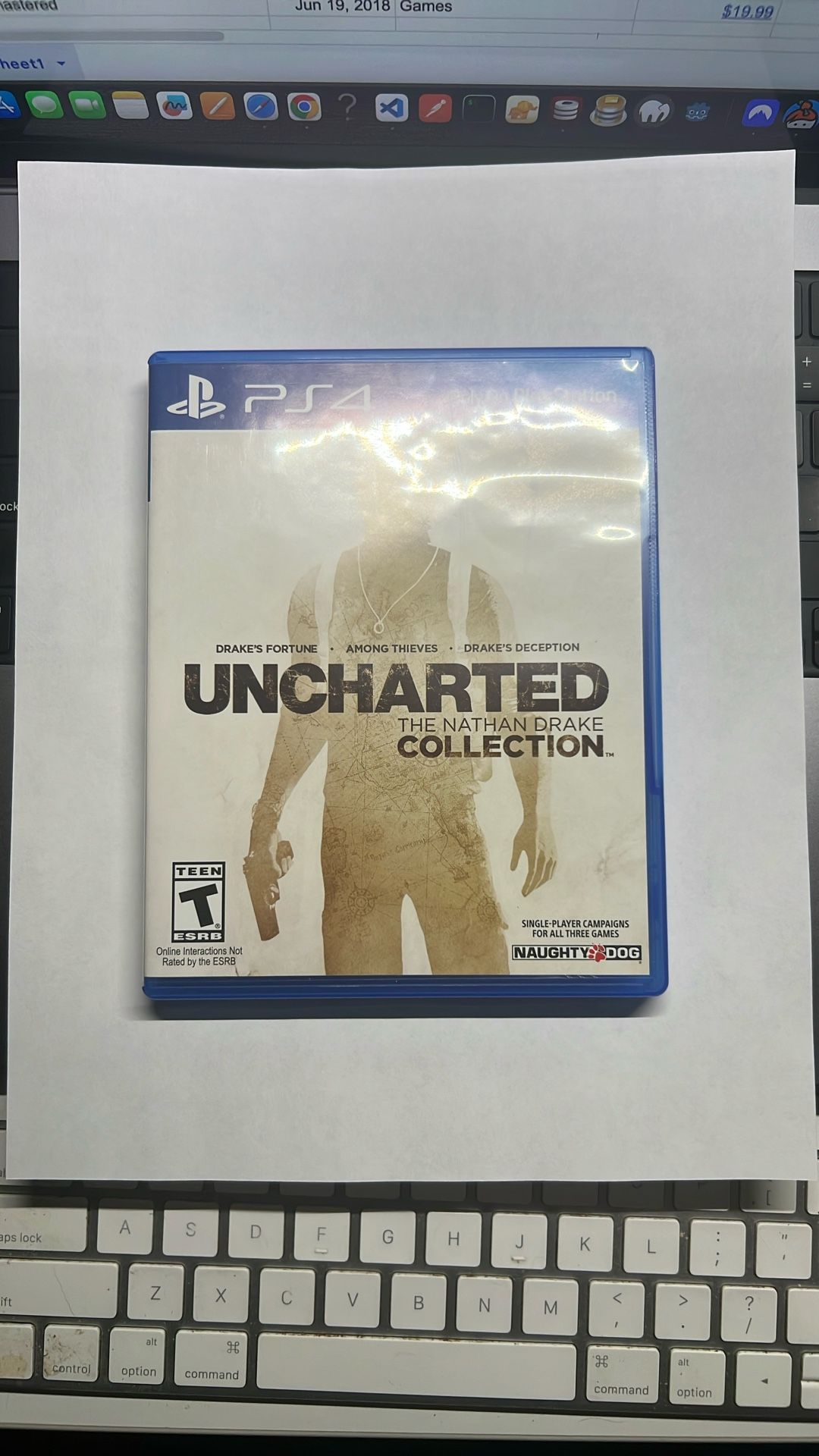 PS4 Uncharted The Nathan Drake Collection