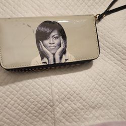 Michelle Obama Wristlet Wallet 