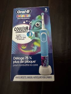 New kids oral b electric toothbrush