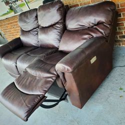 Lazboy Reclining Leather Sofa Couch