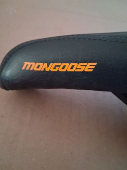 Mongoose Mountain  Bike  Seat  Black and Orange