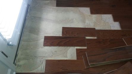 Hardwood and laminate