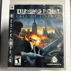 Turning Point: Fall of Liberty PS3 