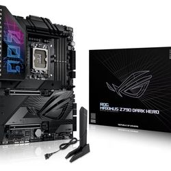 ASUS ROG Maximus Z790 Dark Hero (WiFi 7) LGA 1700(Intel 14th &13th&12th Gen) ATX Gaming Motherboard(PCIe 5.0x16, 5xM.2 Slots,DDR5,2X Thunderbolt 4 Por