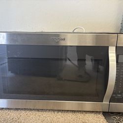 Whirpool Over-the-Range Microwave in Stainless Steel