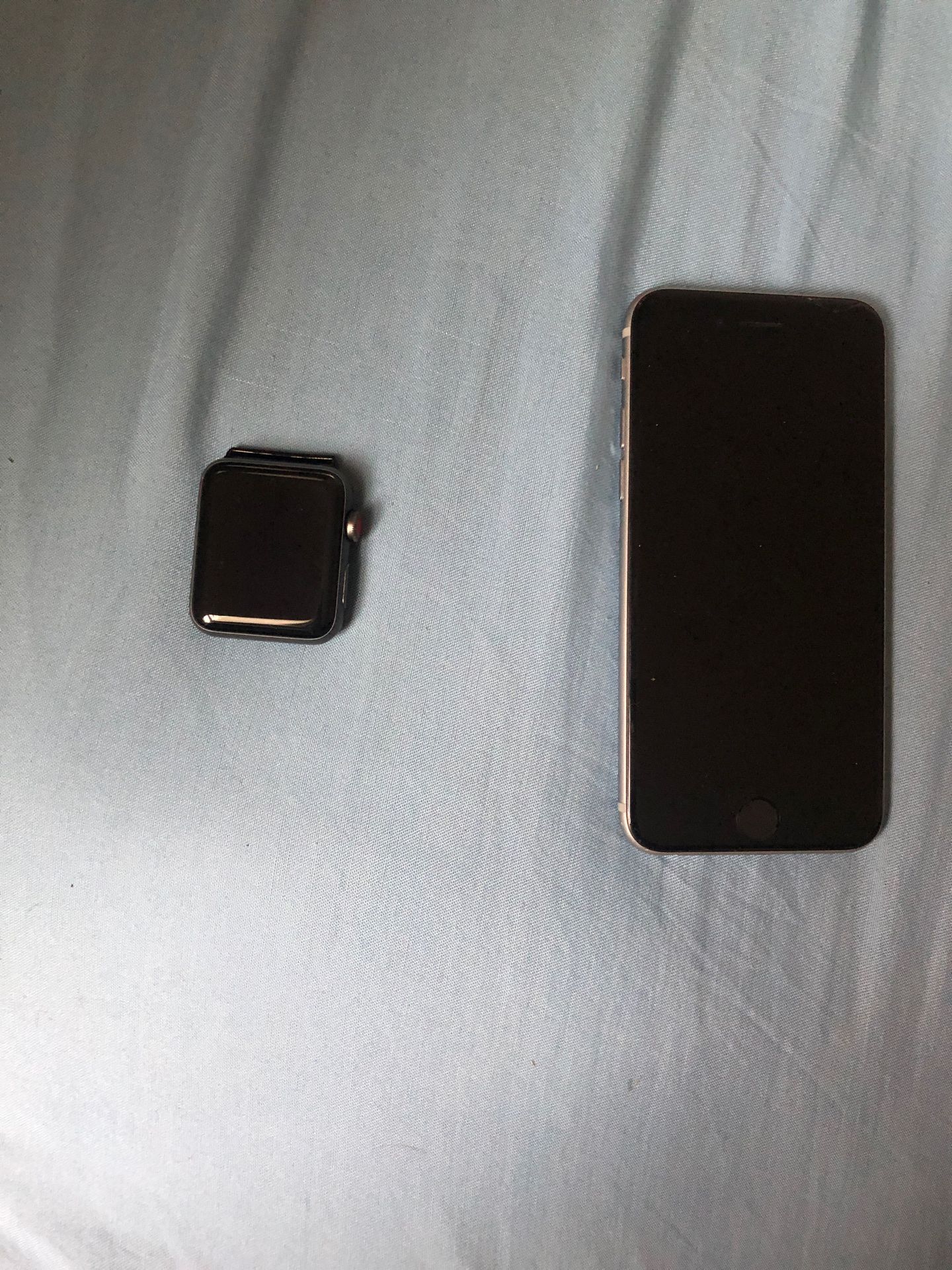 iPhone 6s and Apple Watch 3rd gen 42 mm