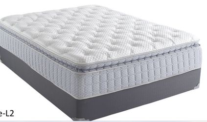 13 inch thick luxury pillow top mattresses! Queen $299, full $275, king $449