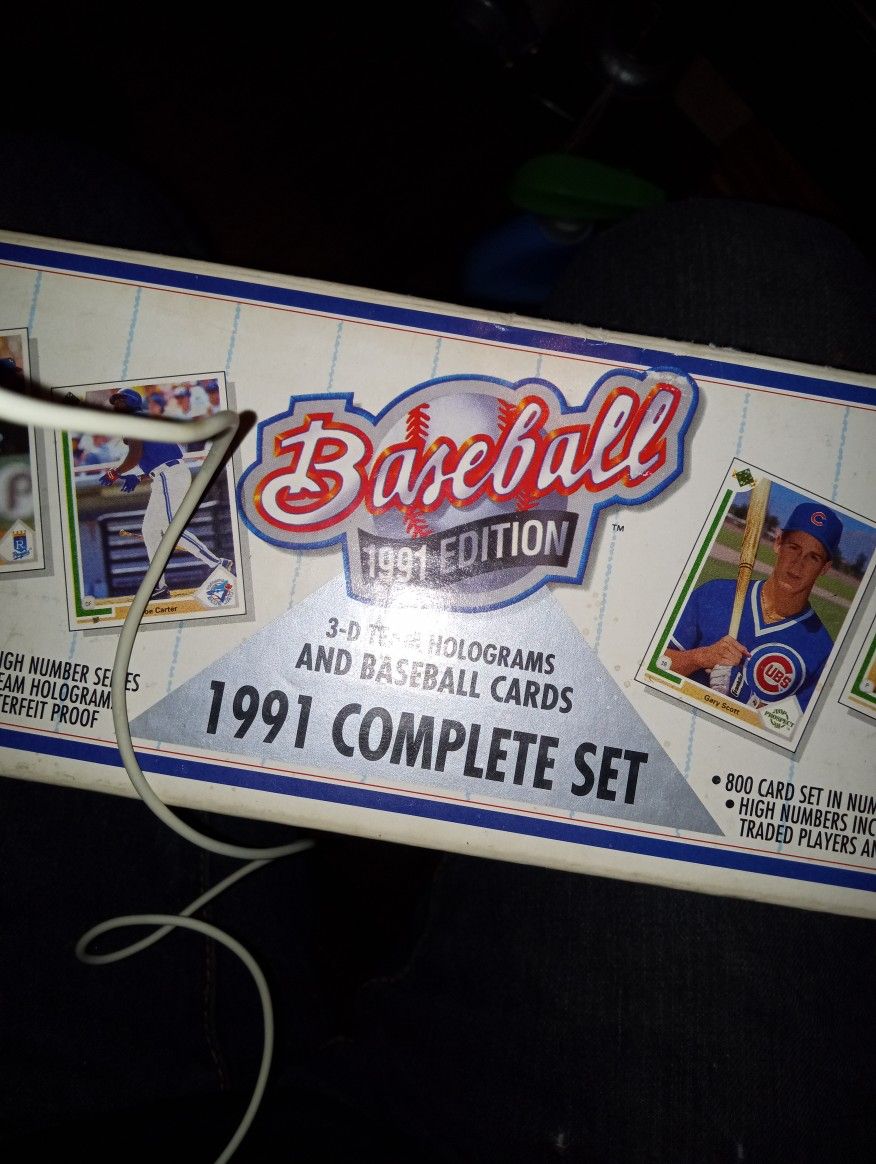1991 Complete Set 800 Card Set 
