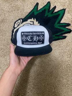 chome heart hat