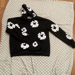 Black denim tears hoodie