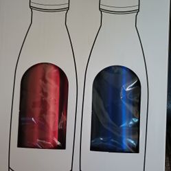 2 PC Vacuum Sport Bottle 17 Oz.