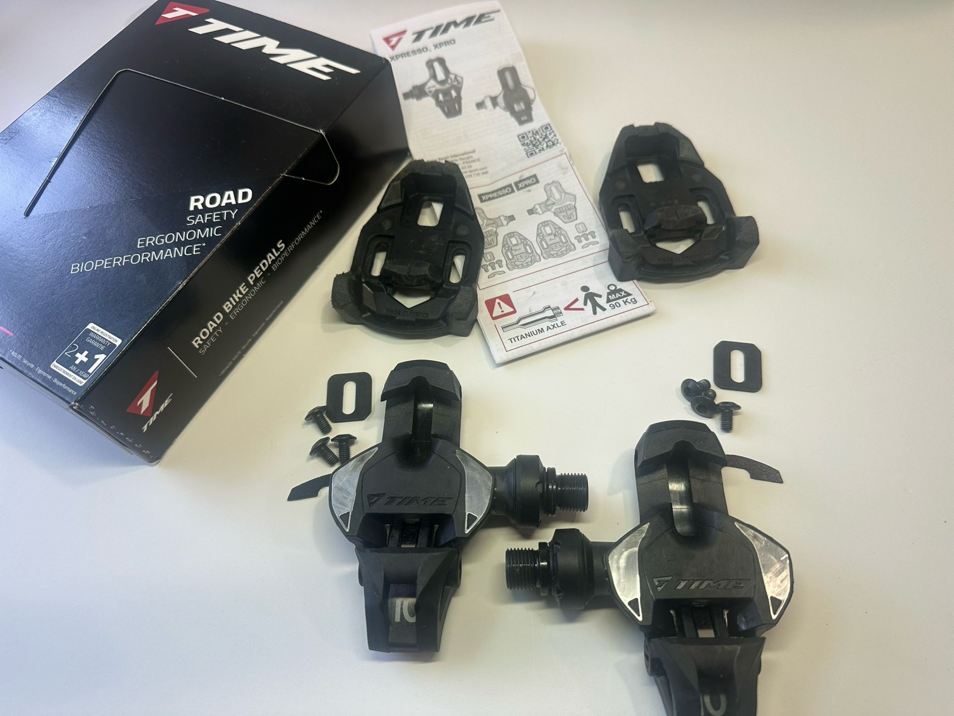 Time X Pro 10 Carbon Time Xpro 10 Carbon Road pedals + blocks
