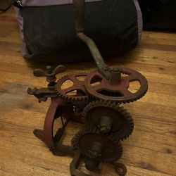 Antique Mower Blade Sharpener 