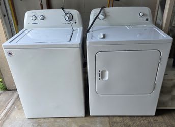 Amana Washer & Kenmore Dryer Set – $175