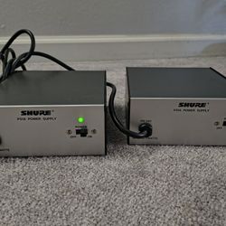 Vintage SHURE PS1A 2 Channel Phantom XLR Power Supply