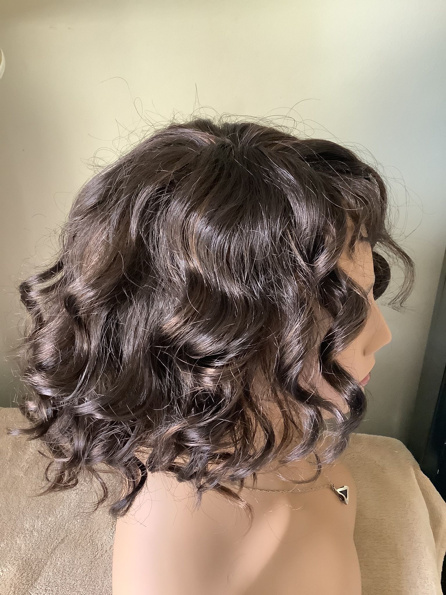 It Trees Women’s Wig Modacrylic Fiber Brown Japan Made Wig