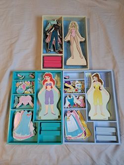 Magnetic Dress Up Dolls 