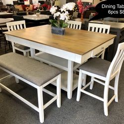 CLEARANCE SALE Beautiful Dining Table Set 6pcs for Sale in Fresno CA OfferUp