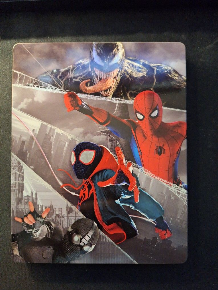 Spider-Man SteelBook 4 Movies Blu-ray Set