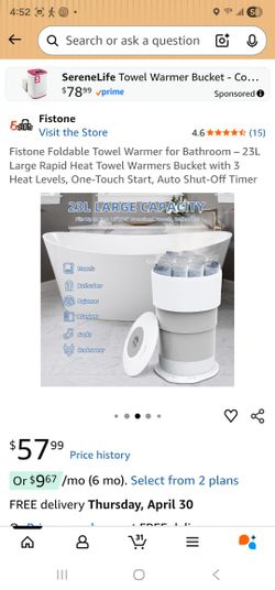 Foldable Towel Warmer 