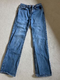 Medium Wash Wide Leg Jeans