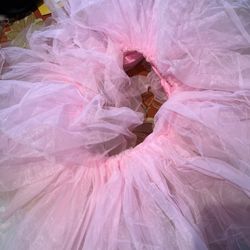 Pink Very Fluffy Tutu Could Fit Small Woman