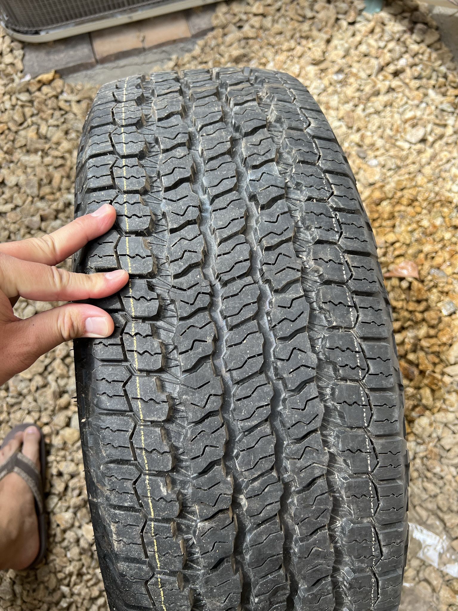 Services. Goodyear WRANGLER ALL-TERRAIN ADVENTURE WITH KEVLAR - SIZE:  265/70R16 for Sale in North Las Vegas, NV - OfferUp