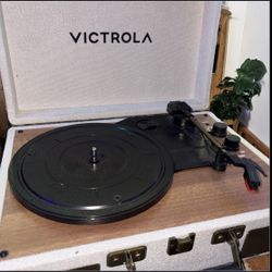Victrola Portable Suitcase Record Player – Vintage Style (Works Great)