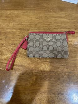 Coach Large Corner Zip Wristlet
