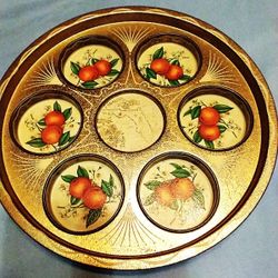 

Florida Tray 6 slots for drinks, 11” diameter--