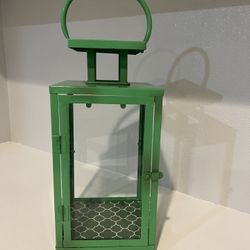 Metal Lantern Candle Holder