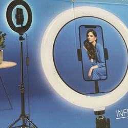 Ring Light With Phone Holder Adjustable Light