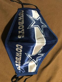 Dallas Cowboys facemask