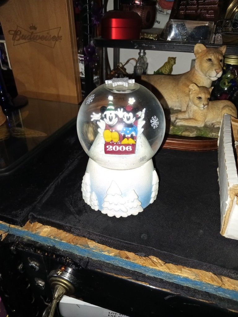 Old Antique Snow Globes